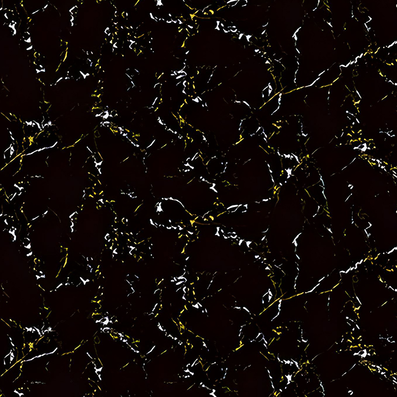Ginintuan na Black Crystal Kitchen Cabinet Dekorasyon PET Transfer Film