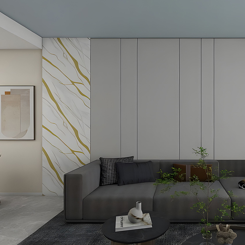 Ginintuang Gintong Sangay ng Kitchen Countertop Dekorasyon PET Transfer Film