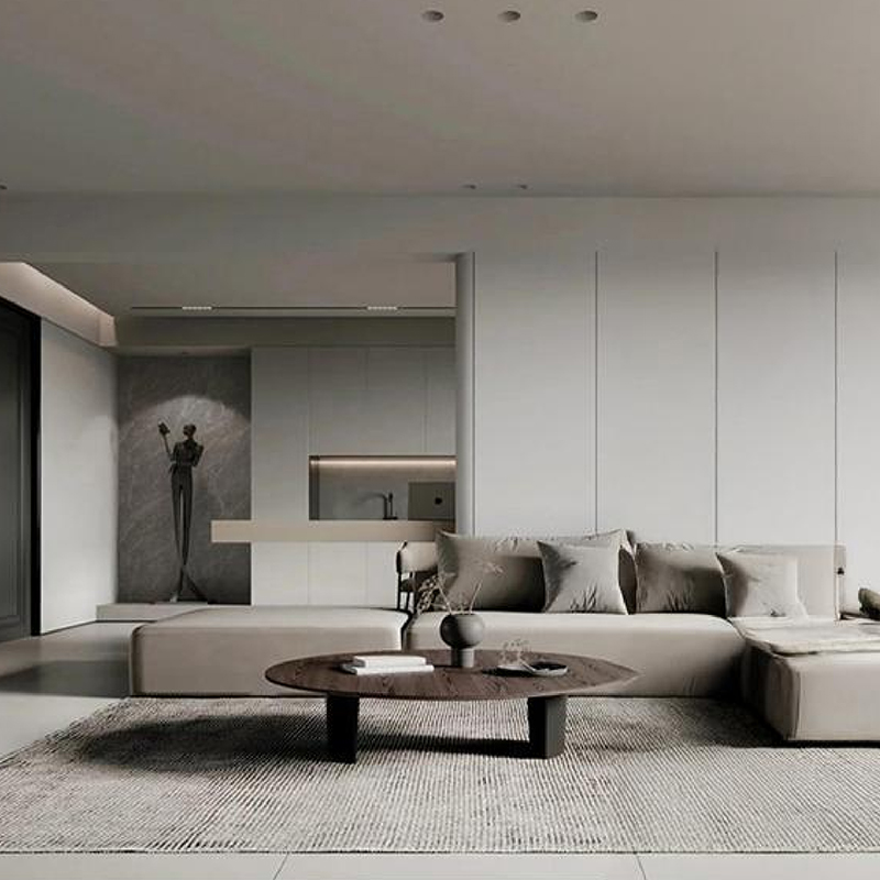 Morgan Grey Moisture-Proof TV Background Dekorasyon Heat Transfer Film