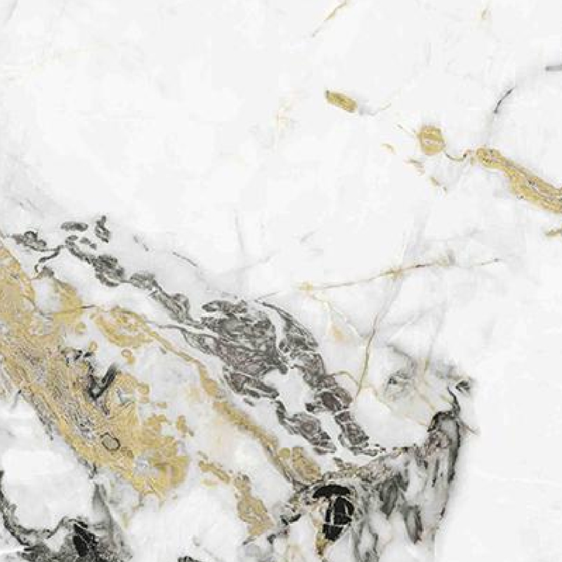 Laoka Black Gold Nababaluktot na Nababaluktot na PET Heat Transfer Film Malaking Flower White Self-Adhesive Naaalis na Home Decorative Heat Transfer Film