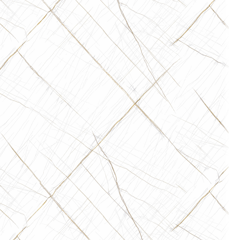 Moisture-Proof White Gold Marble UV Wall Panel para sa Bedroom Feature Wall