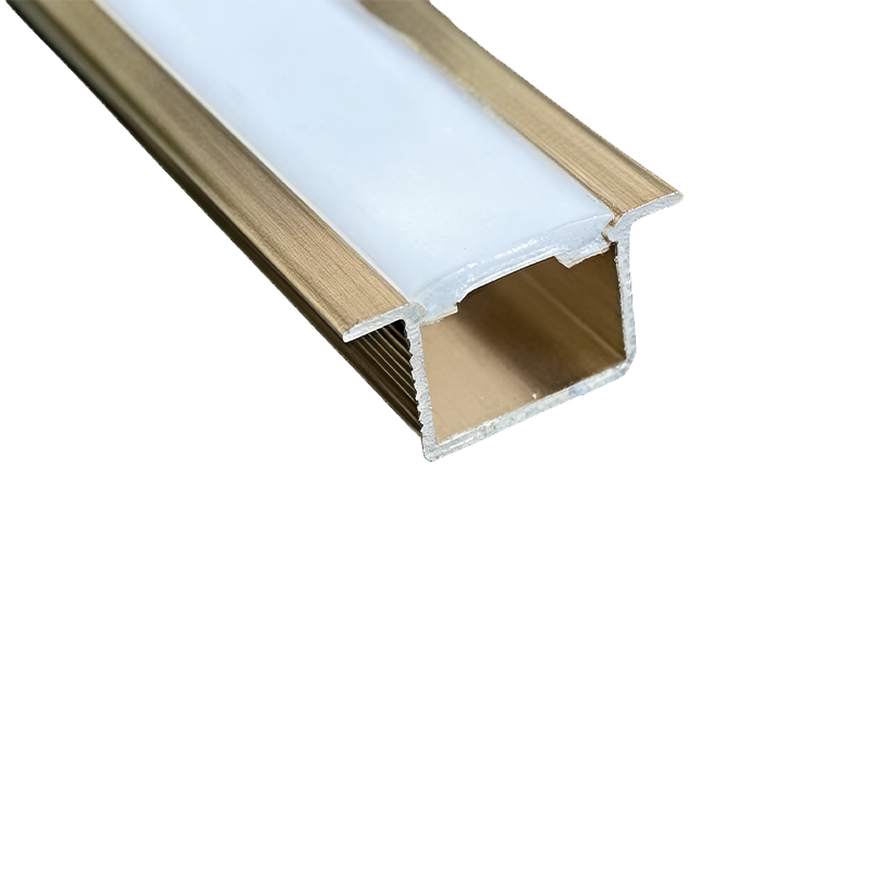 X8 Aluminum Lines na may mga Ilaw para sa 8mm Wood Veneer Panel Illuminated Design