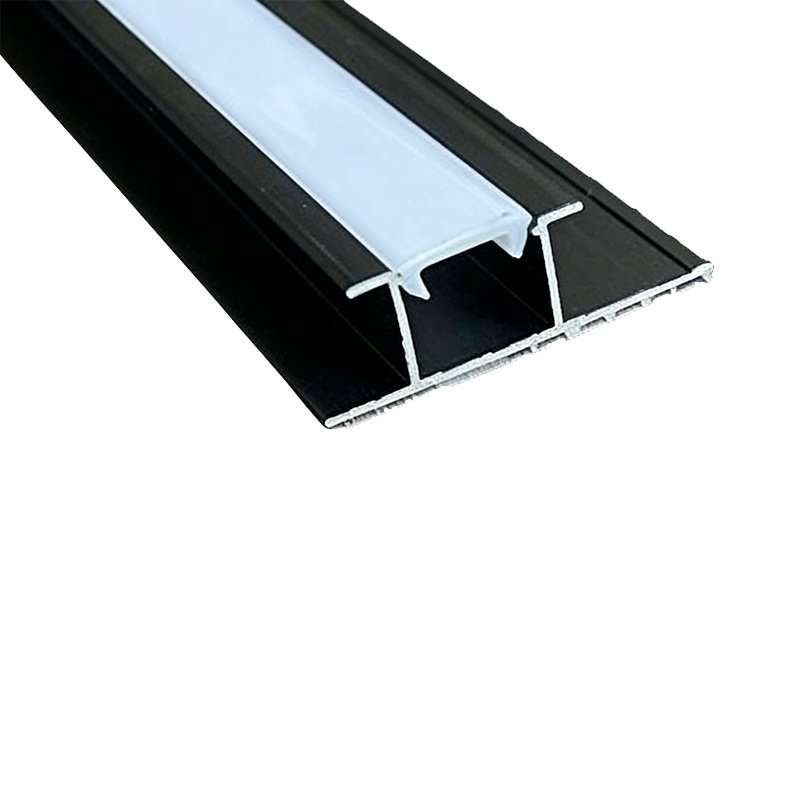 X8 Aluminum Lines na may mga Ilaw para sa 8mm Wood Veneer Panel Enhanced Ambiance